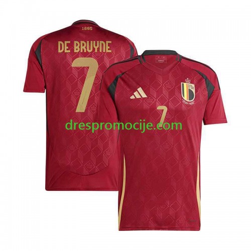 Belgija De Bruyne 7 Dres Domaći Euro 2024 Kratkih Rukava Belgija De Bruyne 7 Dres Domaći Euro 2024 Kratkih Rukava